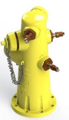 hidrante Weflo Amarillo